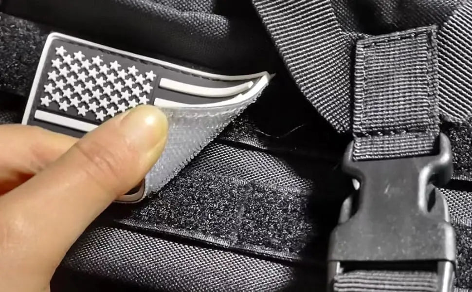 Mochila tática impermeável de nylon de 25L/50L