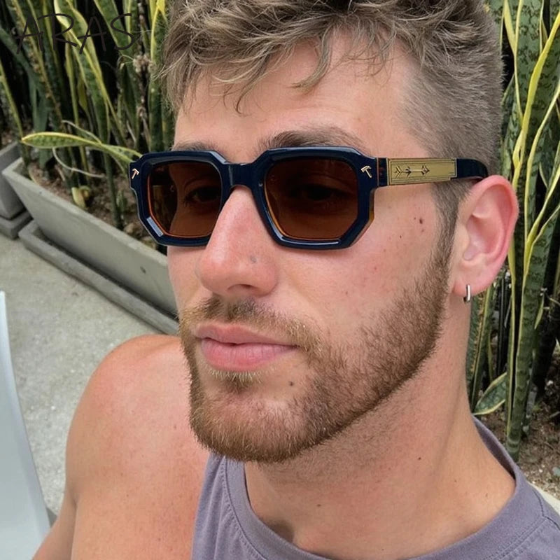 Óculos de Sol Masculino Polarizado Vintage